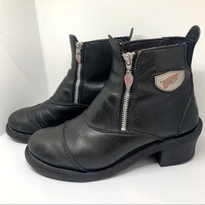 Red Wing Women's 1671 Double Zip Motorcycle Boot